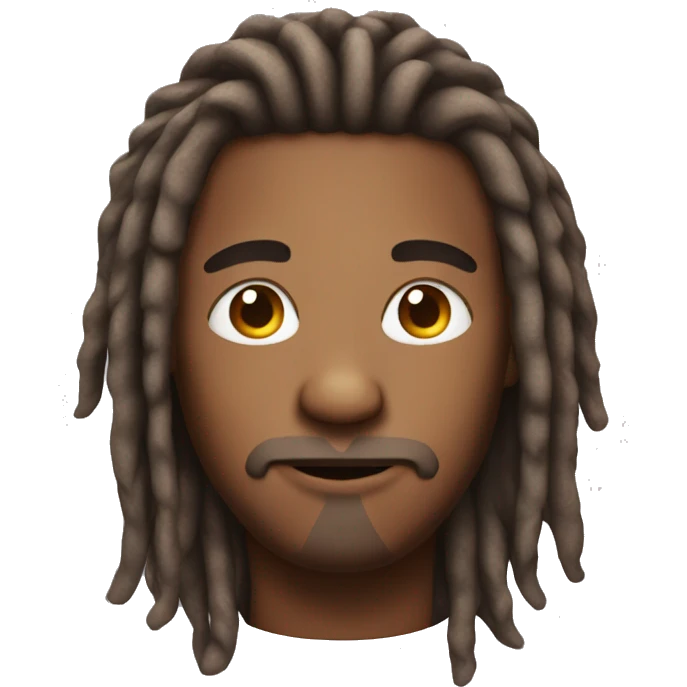 guy with dreadlocks emoji