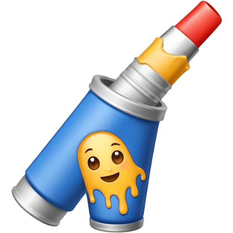artist paint tubes emoji