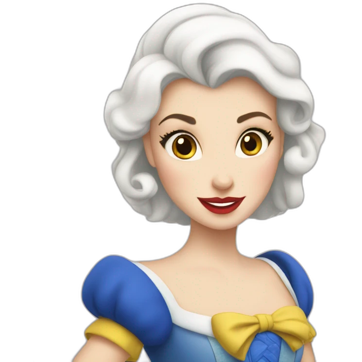 Blanche neige emoji