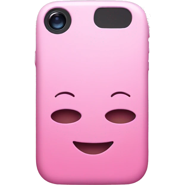 Pink iPhone  emoji