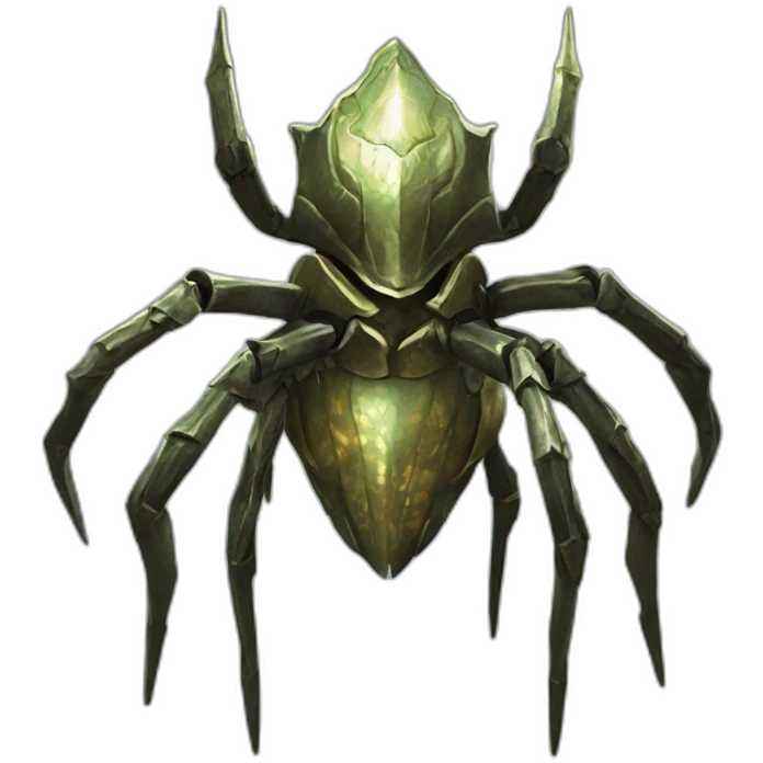 Spider armor metallic Armagohma boss From Twilight Princess emoji