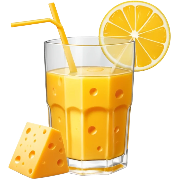 Sharp cheddar lemonade emoji