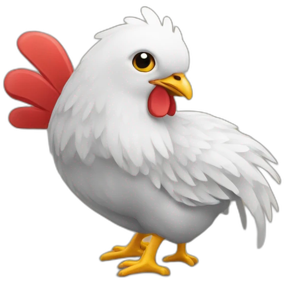 Poulet sur sanglier emoji