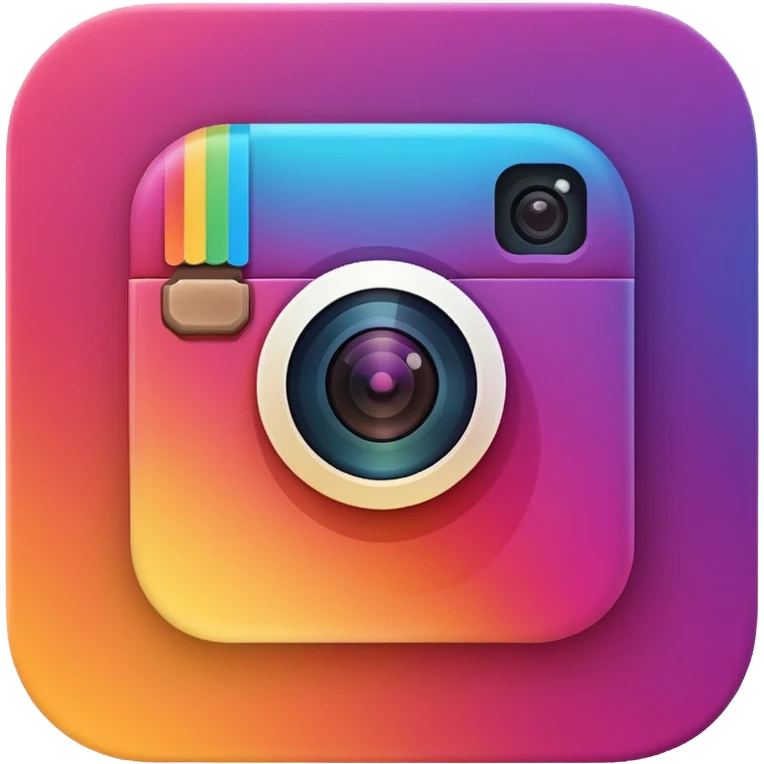 Logo instagram actuel  emoji