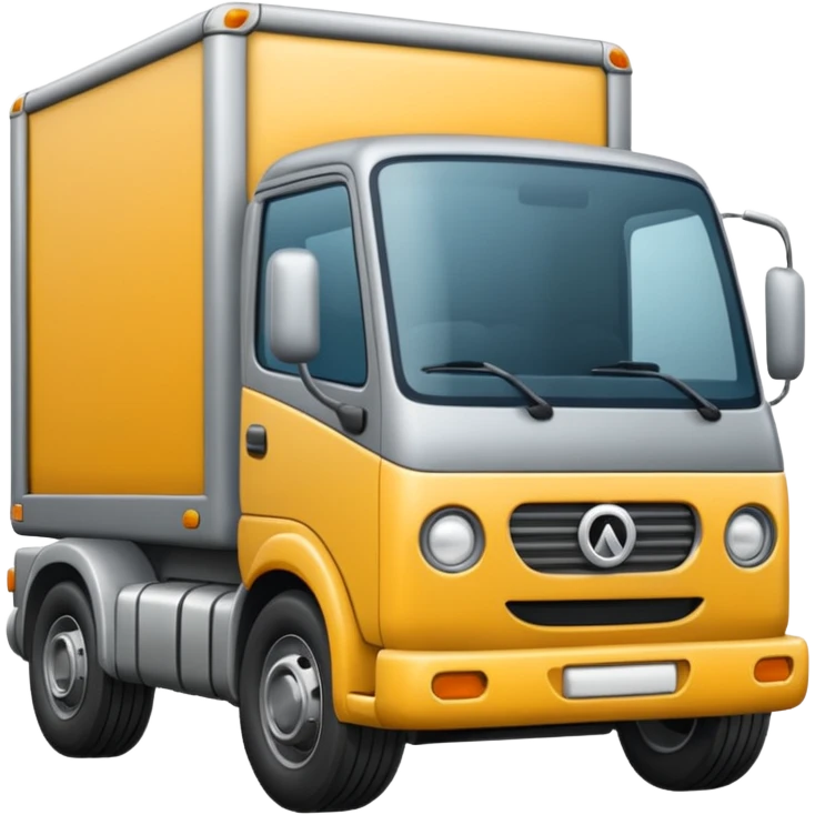 Camion gris emoji