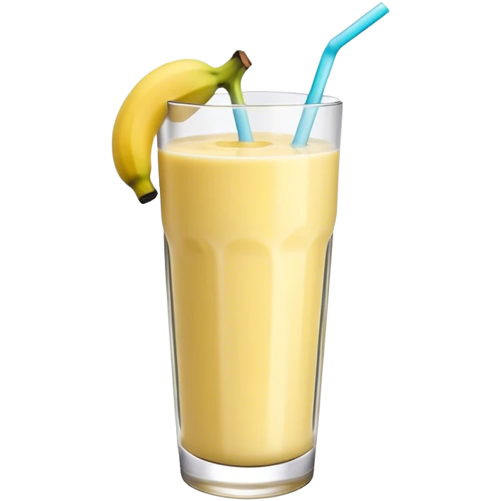 a banna smoothy emoji