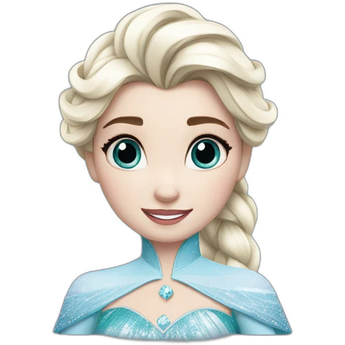 disney elsa emoji