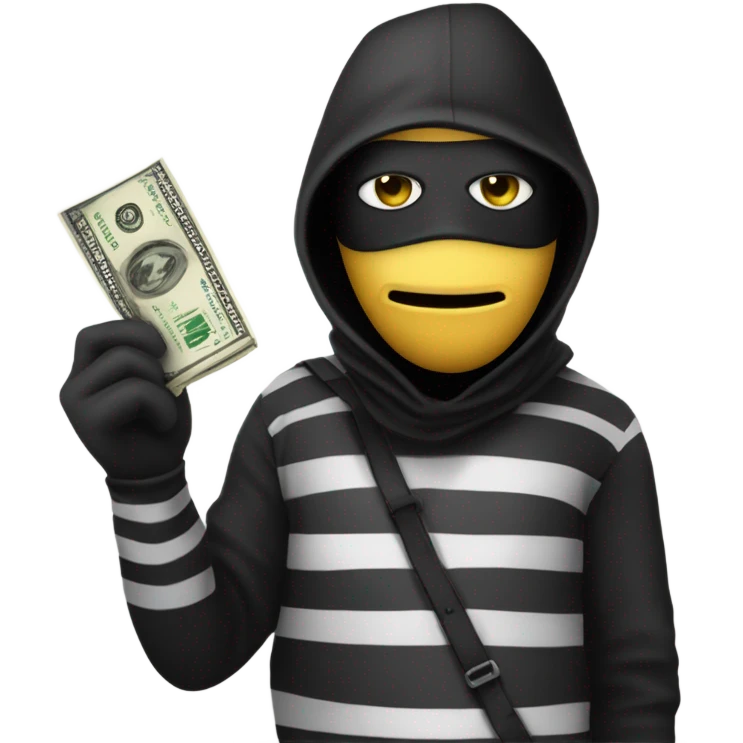 Robber emoji emoji
