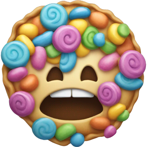 candy eat candy emoji