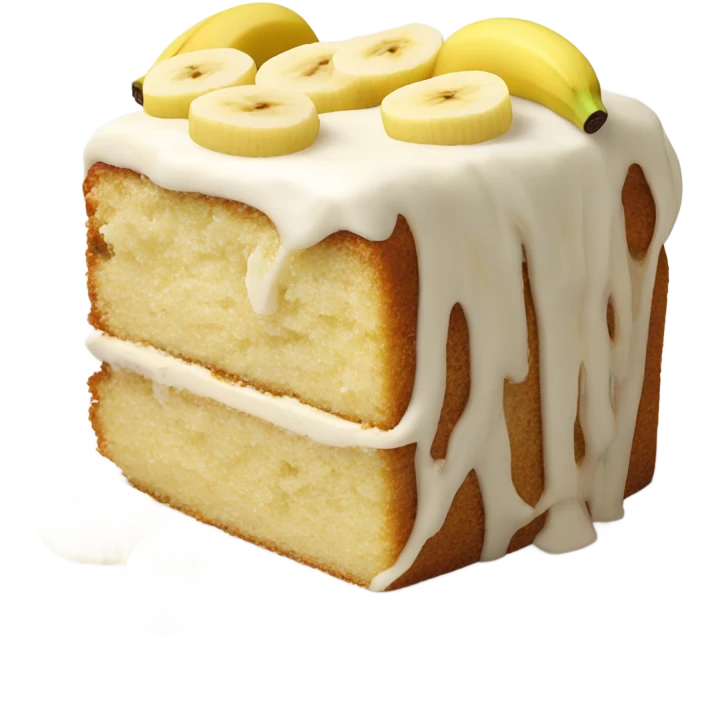 Banana cake emoji