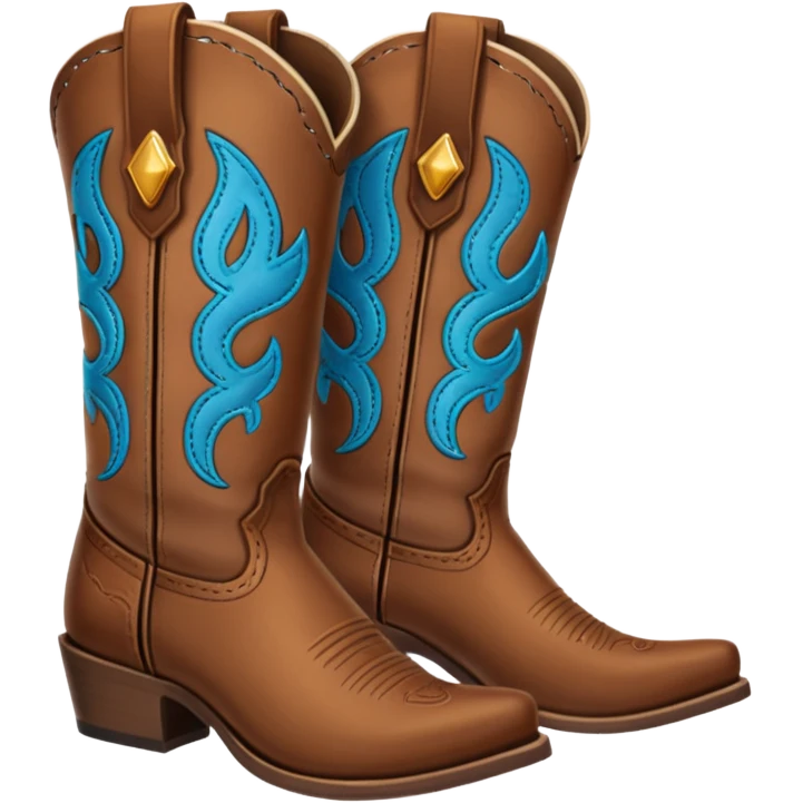 Western Cast cowboy boots emoji