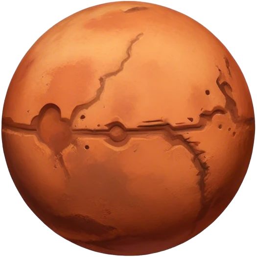 planet mars emoji