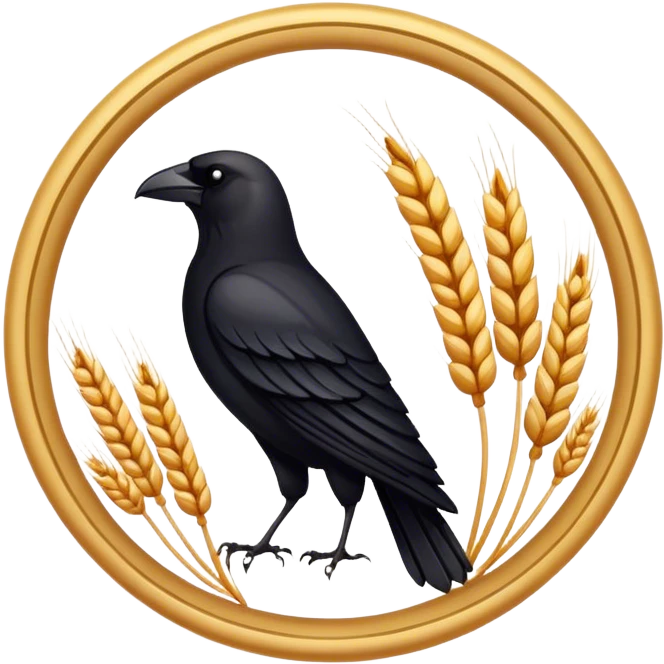 weat and crow runic emblem emoji