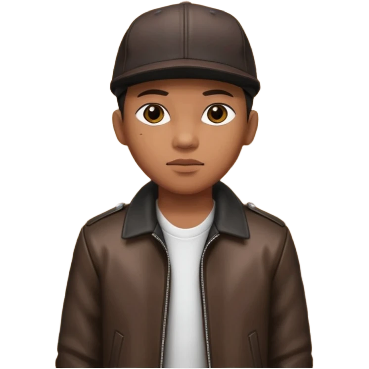 True brown style Filipino gangster while hdi emoji