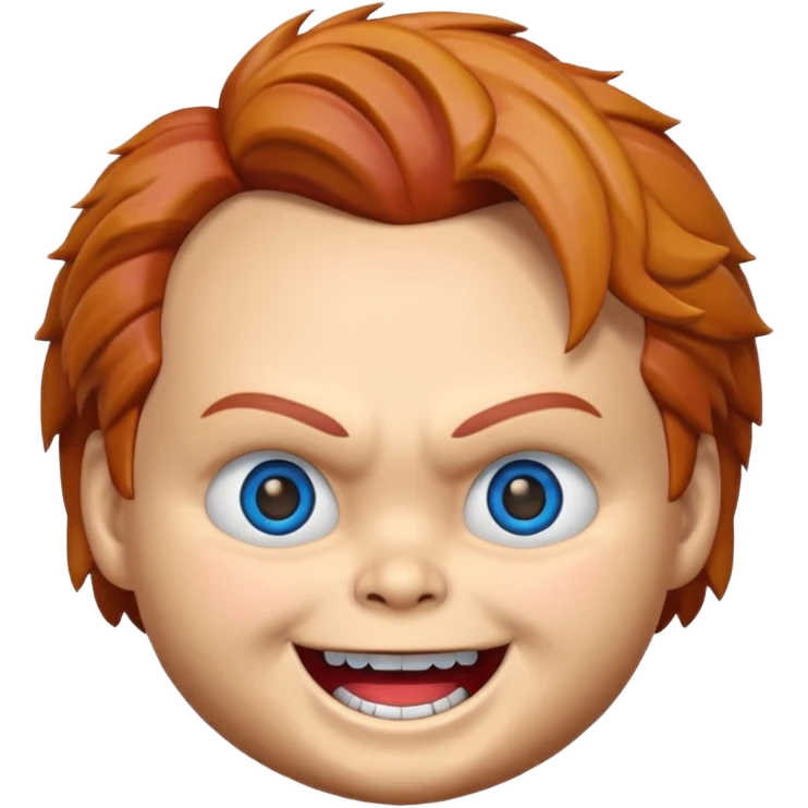 Un emojin de chuky emoji