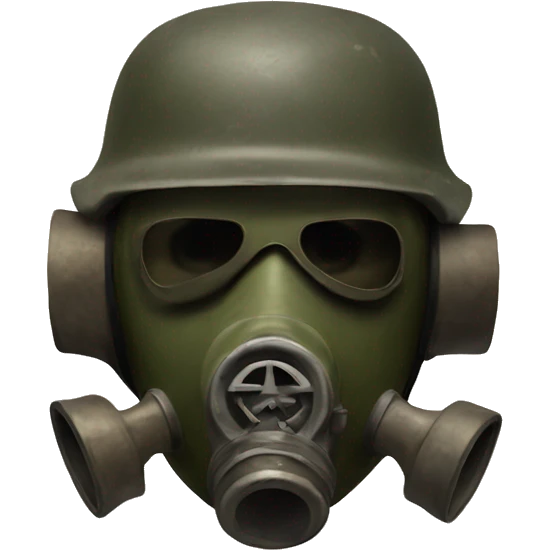 ww2 german gaz mask emoji