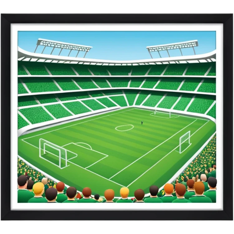 Rugby stadium  emoji