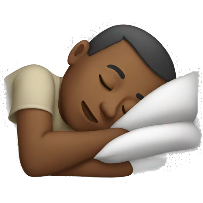 Sleeping emoji