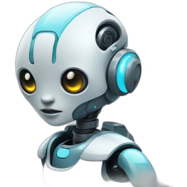 Futuristic Robot emoji