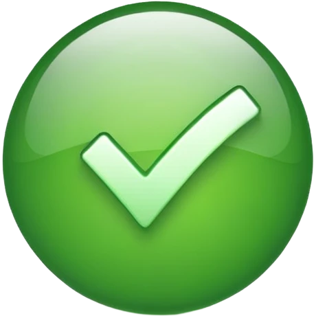 Checkmark emoji