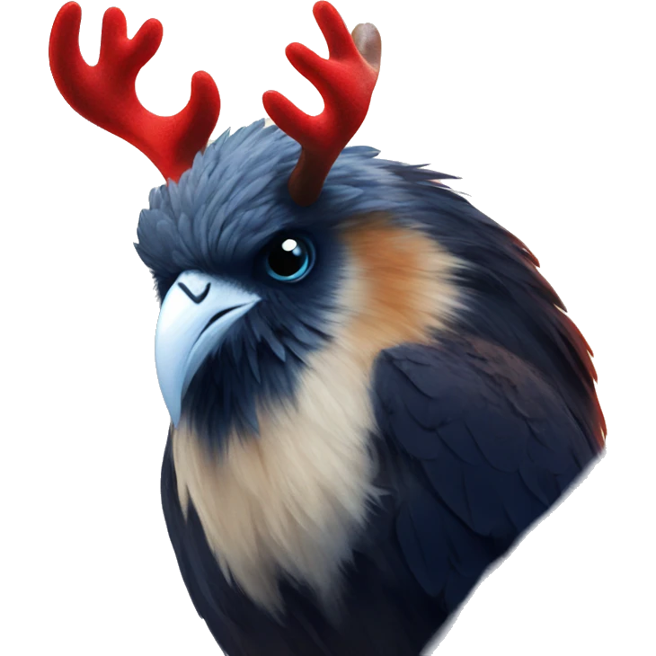 majestic bird in nature emoji