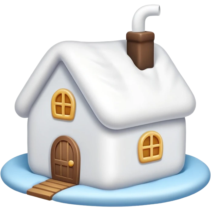 Marshmallow House emoji