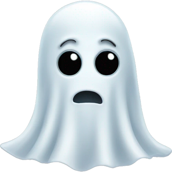 Ghost with gasses emoji