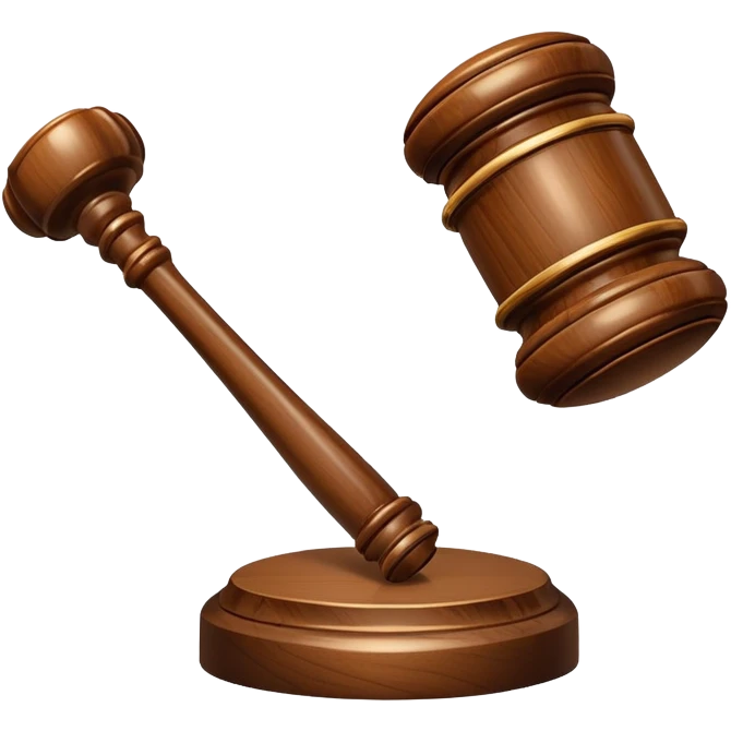 judge gavel emoji