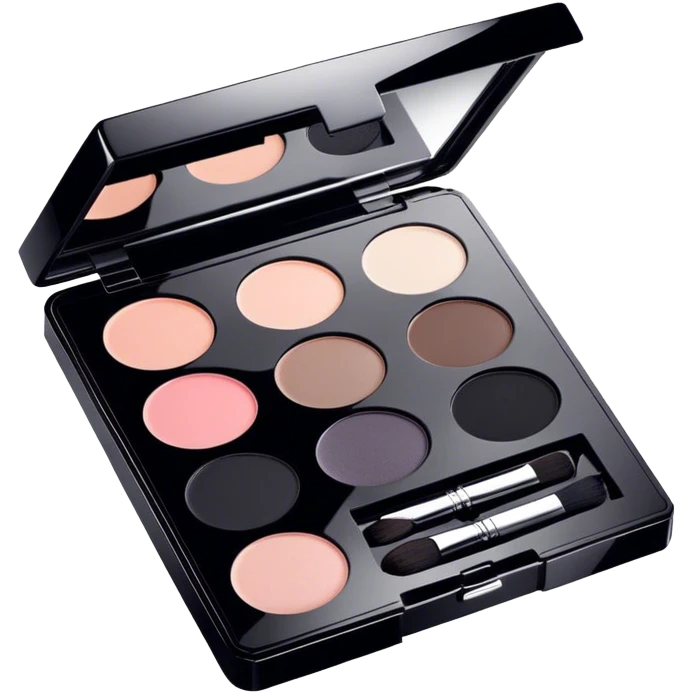 Dior black Little makeup pallette  emoji
