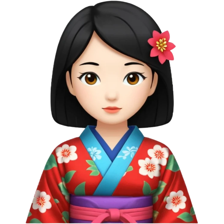 mulher japones emoji