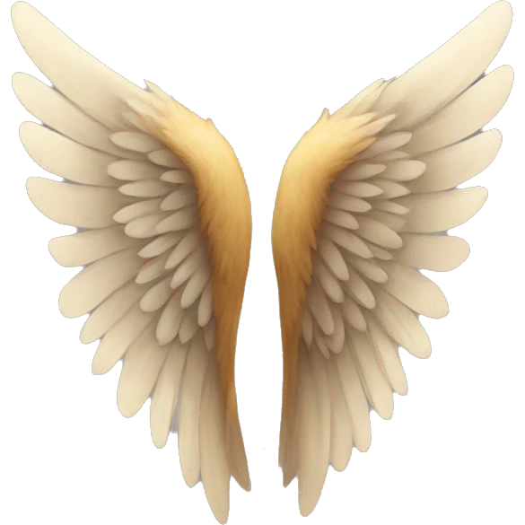 Two wings emoji