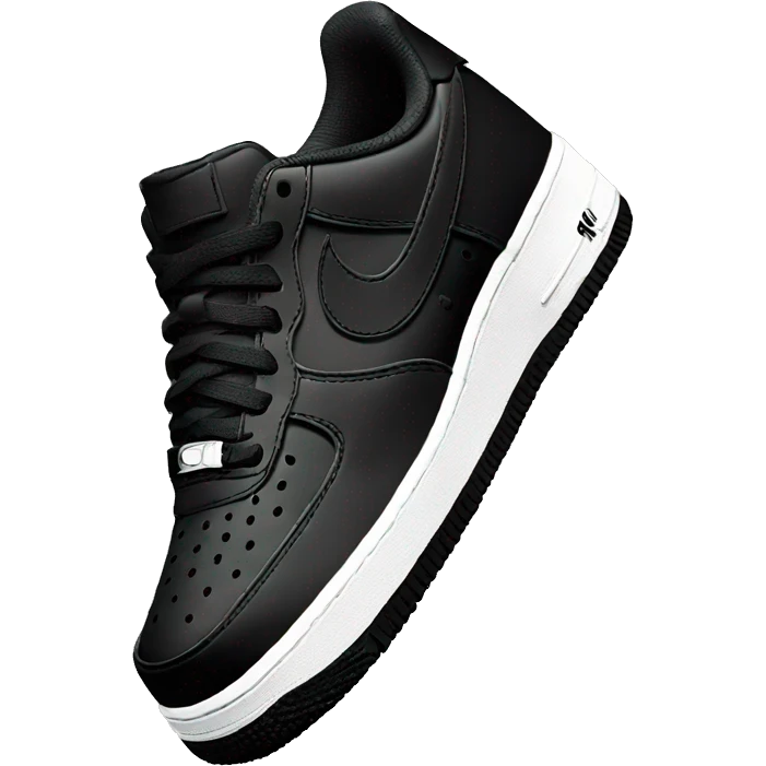 Black Air Force 1 emoji