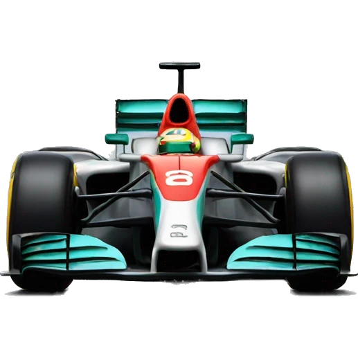 F1 car realisic emoji