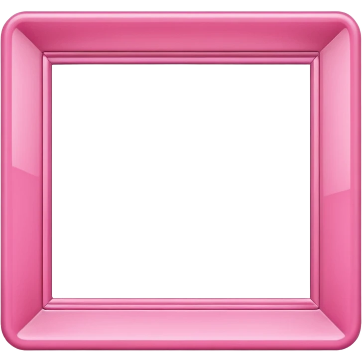 pink picture frame emoji