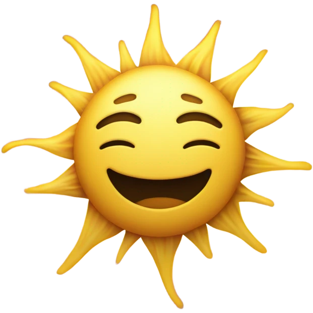 sun in galaxy around emoji