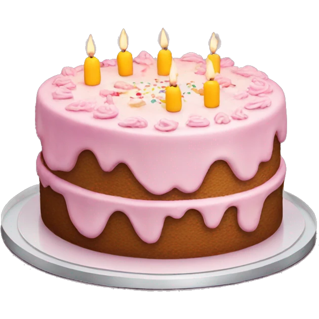 Birthday cake emoji