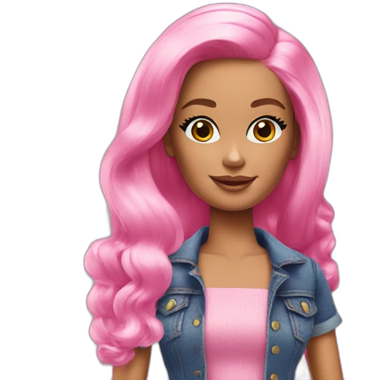 hi barbie emoji
