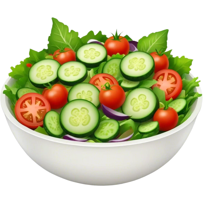 bowl of salad emoji