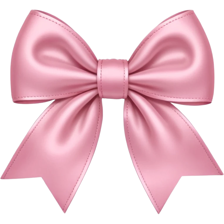 Baby pink bow emoji