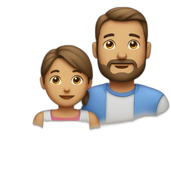 father, mother, son, daughter emoji