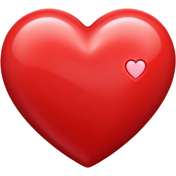 Crimson color heart emoji