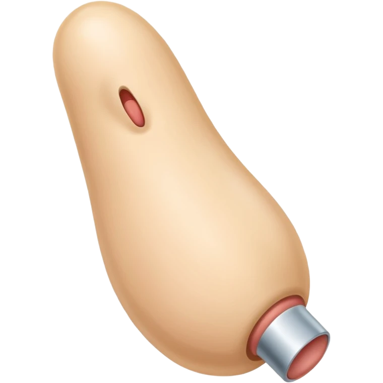 Anatomically correct penis emoji