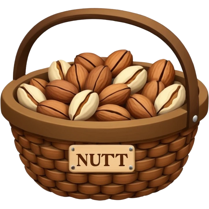nut basket emoji