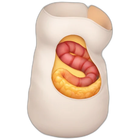 Gut intestinal emoji