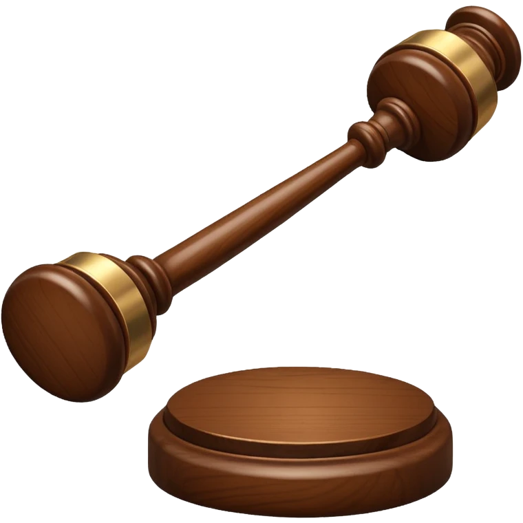 Gavel emoji