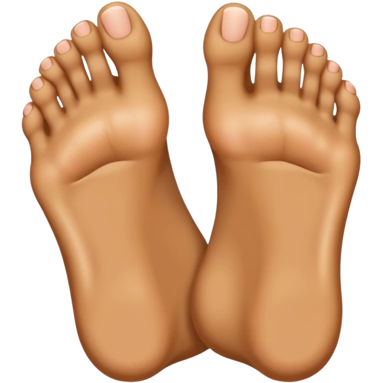 a foot that instead of toes has fingers emoji