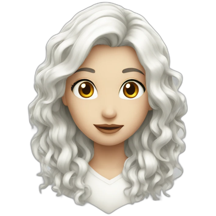 Coeur blanc emoji