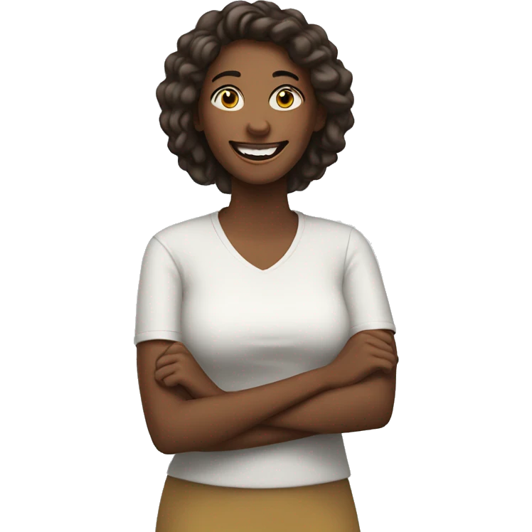 Happy woman emoji