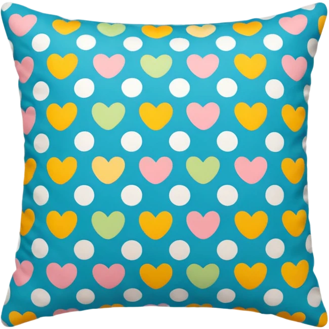 pattern pillow emoji