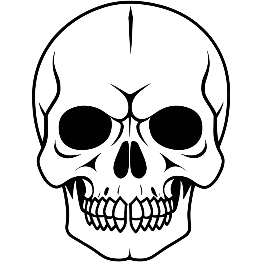 skull head emoji